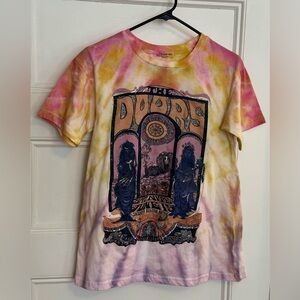 Custom tie dye The Doors tee size M